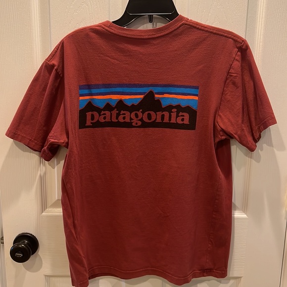 Mens Patagonia shirt sleeve t shirt - Picture 3 of 5